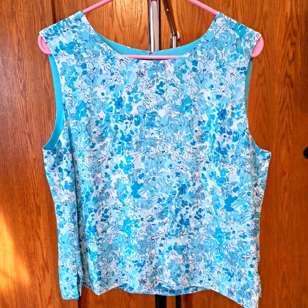 EUC Floral Shell, Size 14P